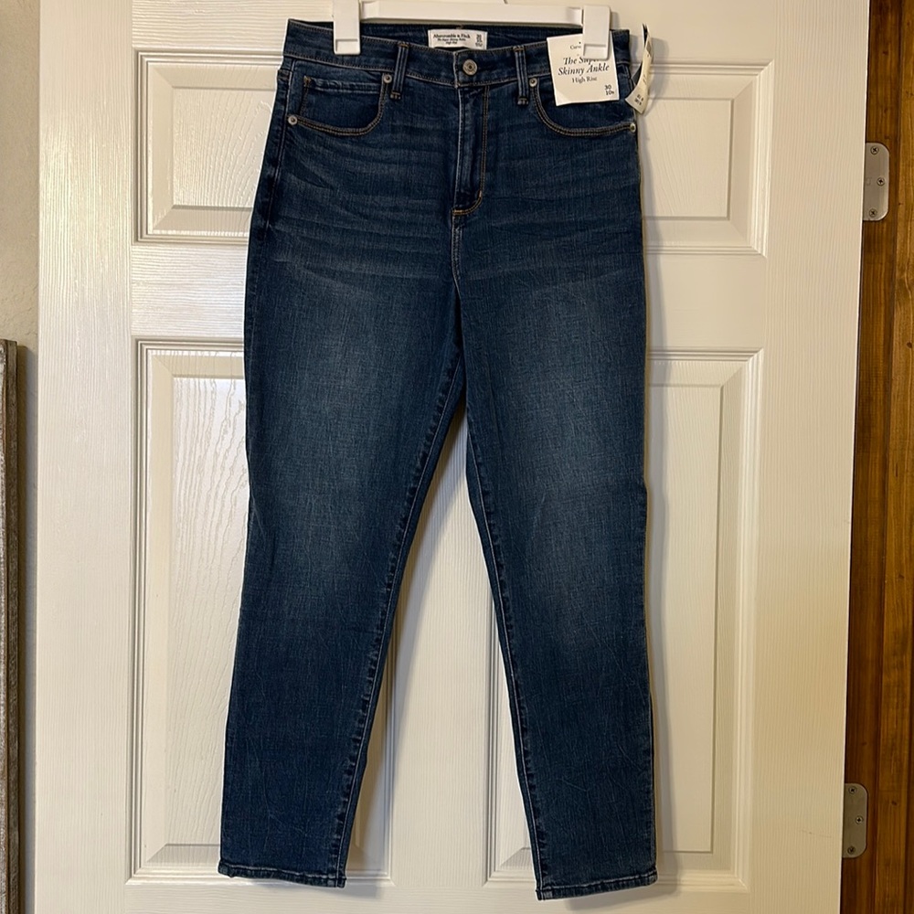 Curve Love High Rise Super Skinny Ankle Jeans